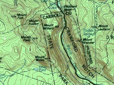 Mt Willey Map