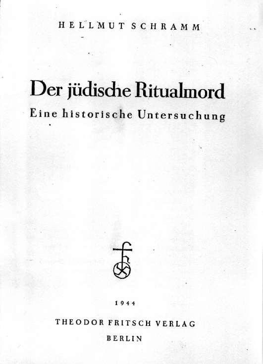 Schramm title page